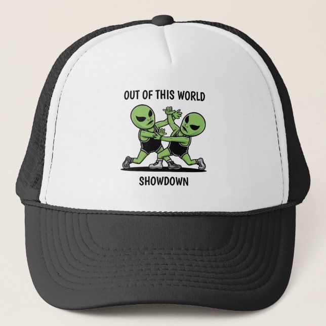 Fighting Aliens Hat (Front)