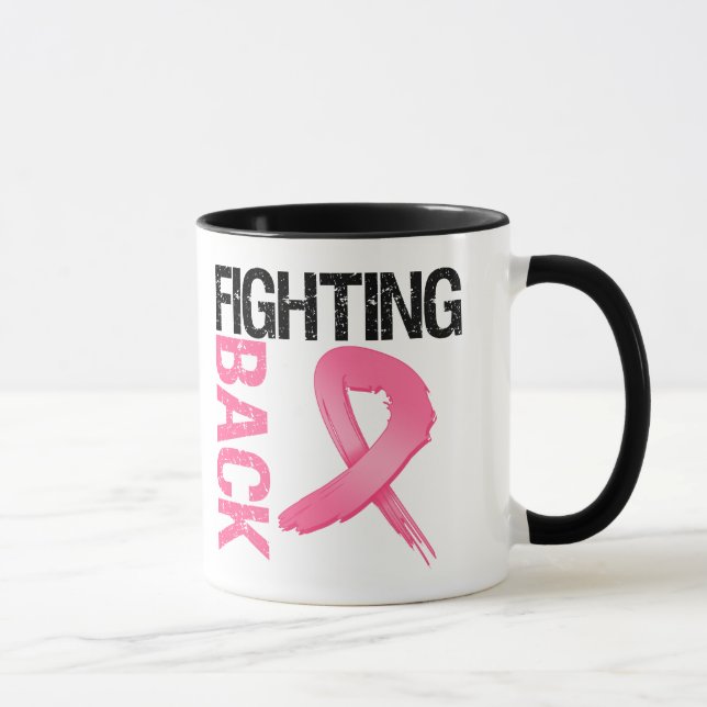 Fighting Back Breast Cancer Mug (Right)