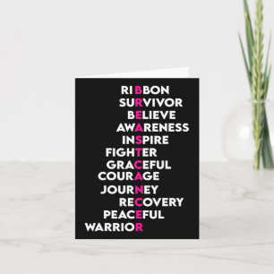 Fighting Breast Cancer Still Strong Breast Cancer Card