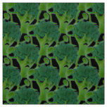 Fighting Broccoli Boxing Fabric