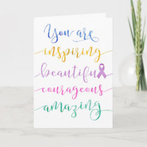 Fighting Cancer – Remember Who You Are Card