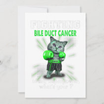 Fighting Cat Bile Duct Cancer Awareness Announcement