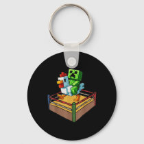 Fighting Chicken Video Games Shirt Boy Kids Funny  Keychain