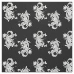 Fighting Chinese dragon pattern  Fabric