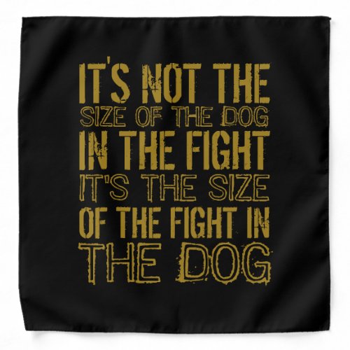 Fighting Dog Bandana