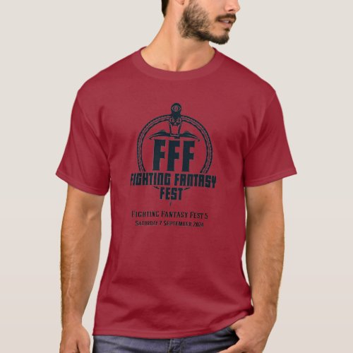 Fighting Fantasy Fest 5 T_Shirt Dark