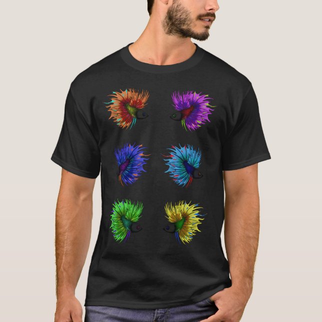 Fighting Fish T-Shirt (Front)