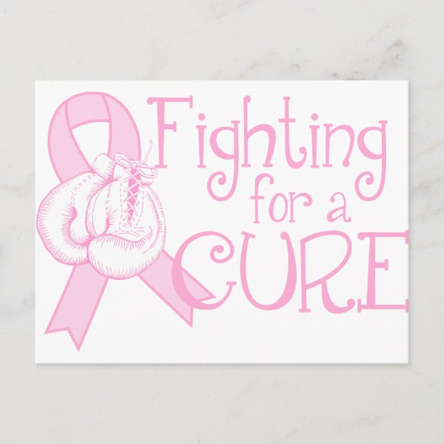 Fighting For A Cure Postcard (Front)