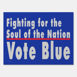 'Fighting for the Nation' Double-sided Yard Sign
