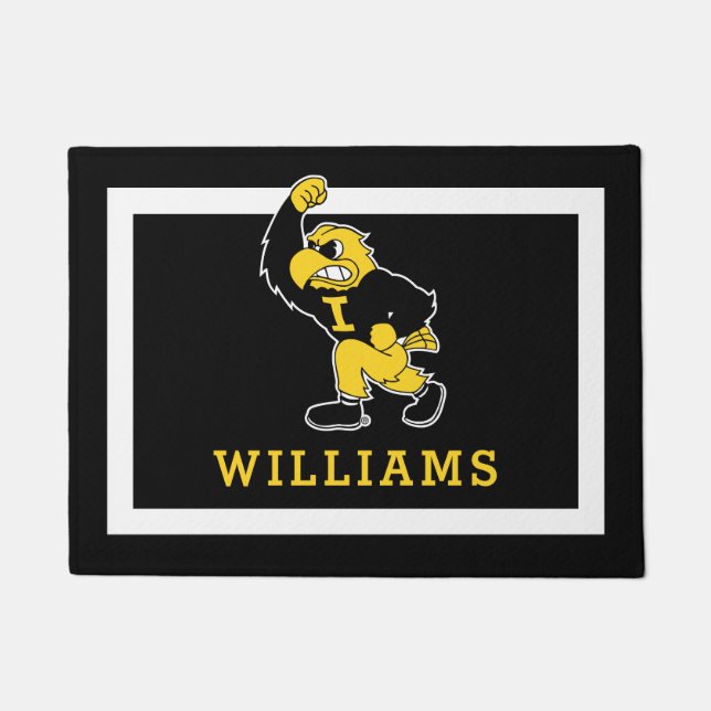 Fighting Herky Doormat (Front)
