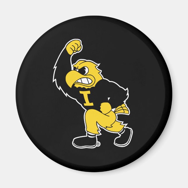 Fighting Herky Magnet (Front)