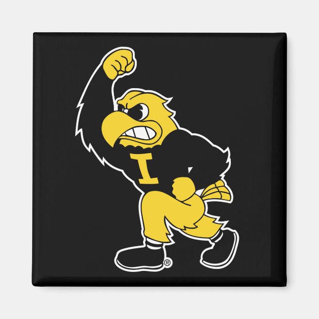 Fighting Herky Magnet (Front)
