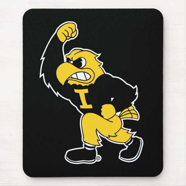 Fighting Herky Mouse Pad (Front)
