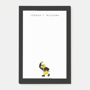 Fighting Herky Post-it Notes