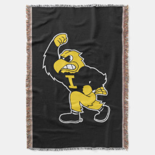 Fighting Herky Throw Blanket