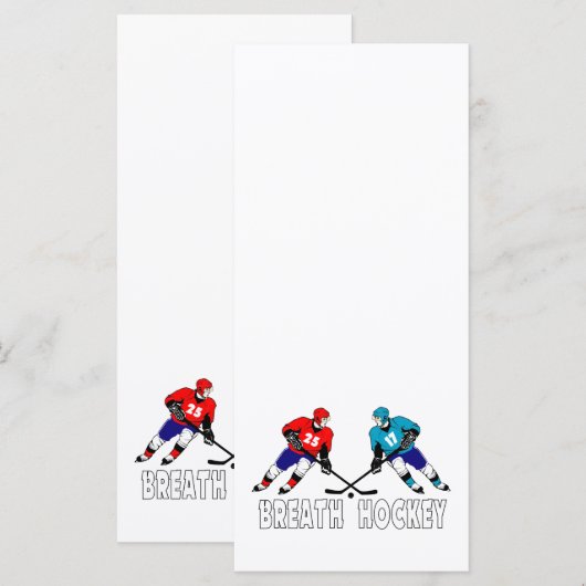 Fighting hockey players (Front/Back)