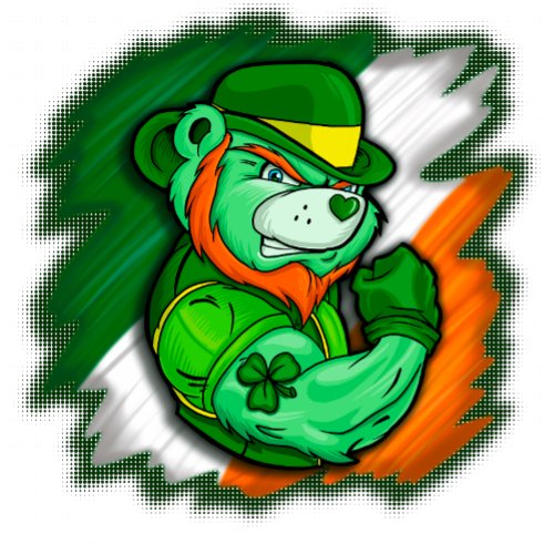 Fighting Irish Bear T_Shirt