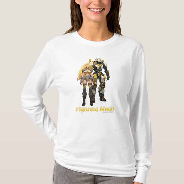 Fighting Mech (Gold Unit) T-Shirt (Front)