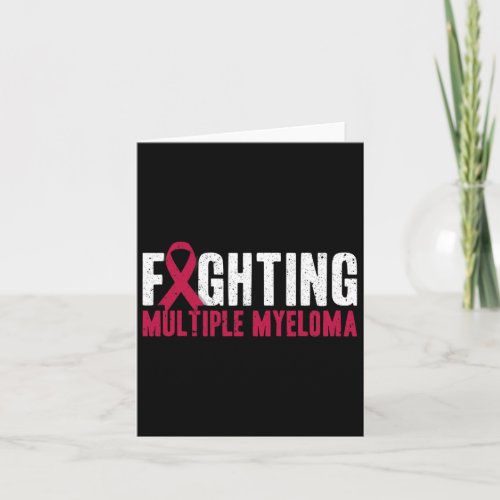 Fighting Multiple Myeloma Support  Card