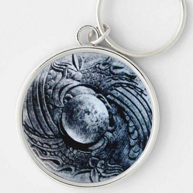 FIGHTING OF GRYPHONS KEYCHAIN (Front)