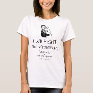 Fighting Patriarchy parody satire shirt