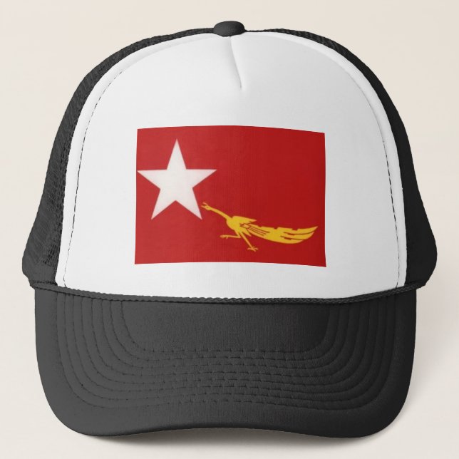 Fighting Peacock Hat (Front)