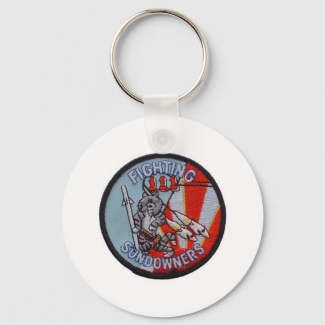 FIGHTING SUNDOWNERS VF-111 KEYCHAIN (Front)