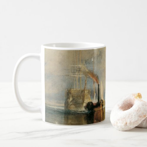 Fighting Temeraire by Joseph Turner Maritime Art Coffee Mug