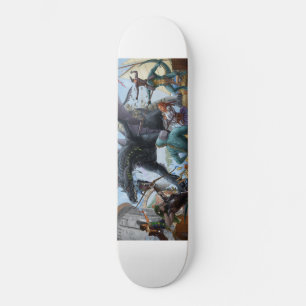 Fighting the Black Dragon Skateboard