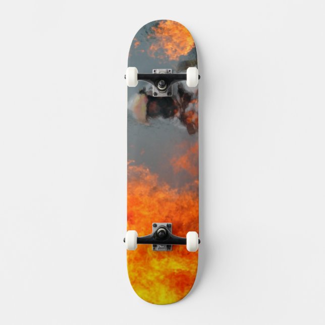 Fighting Wildfires Skateboard Deck (Front)