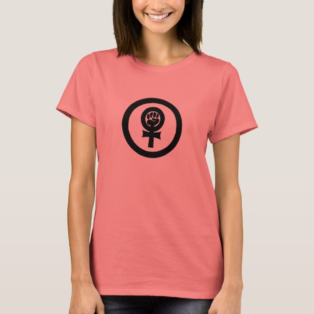 Fights for Women's Rights T-Shirt (Front)