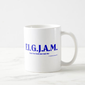 FIGJAM - BLUE COFFEE MUG