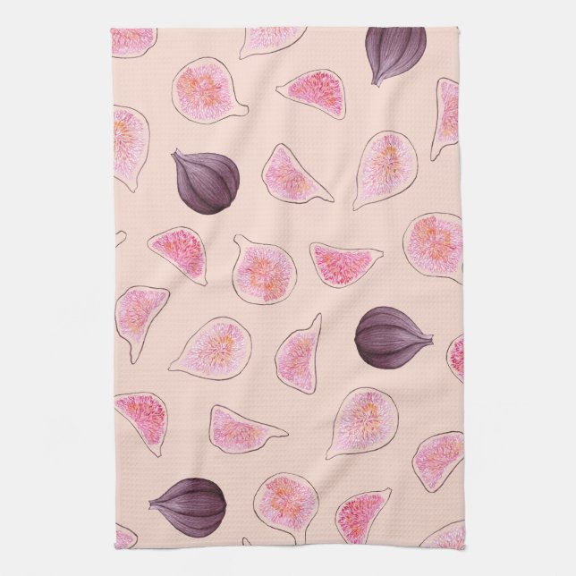 Figs  kitchen towel (Vertical)
