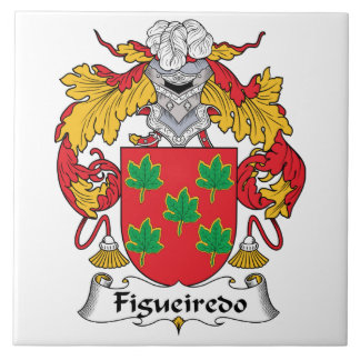 Figueiredo Family Crest Ceramic Tile