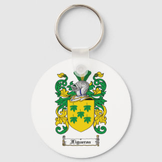 FIGUEROA FAMILY CREST - FIGUEROA COAT OF ARMS KEYCHAIN