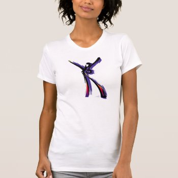 Figurative Woman T-shirt by ArtDivination at Zazzle