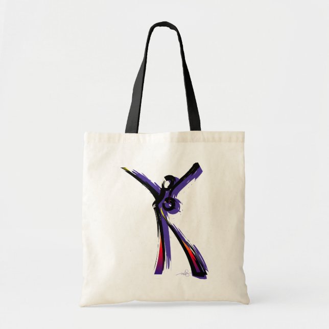 Figurative Woman Tote Bag (Front)