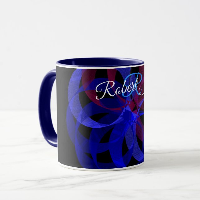 Figure 8 Geometric Coffee Mug (Front Left)