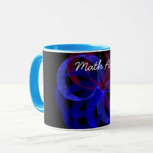 Figure 8 Geometric Math Art Coffee Mug
