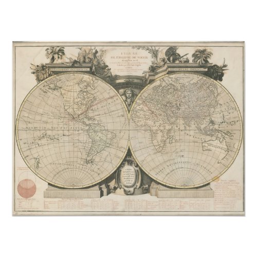 Figure de lEÌclipse de Soleil du 24 Juin 1778 Photo Print
