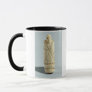 Figure of a bearded man (elephant ivory) mug