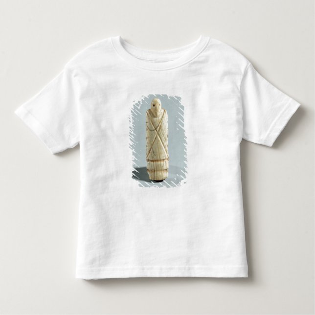 Figure of a bearded man (elephant ivory) toddler t-shirt (Front)