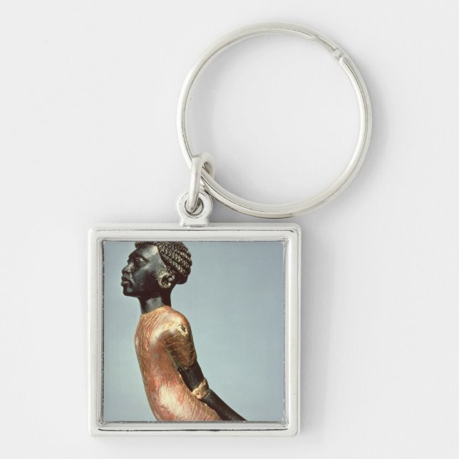 Figure of an African man from end of Keychain (Front)