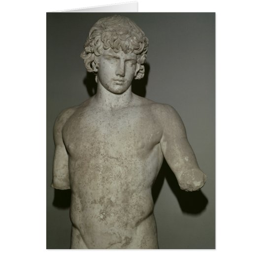 Figure of Antinous, after 130 AD Cards (Front)