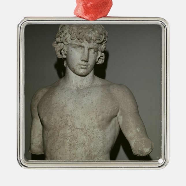 Figure of Antinous, after 130 AD Metal Ornament (Front)