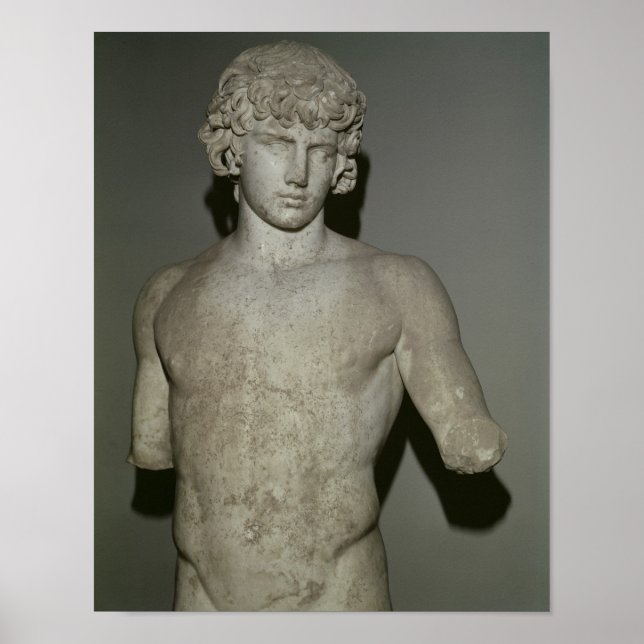 Figure of Antinous, after 130 AD Poster (Front)