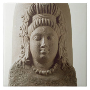 Figure of Ekamukha Siva-Linga from the Temple at K Tile