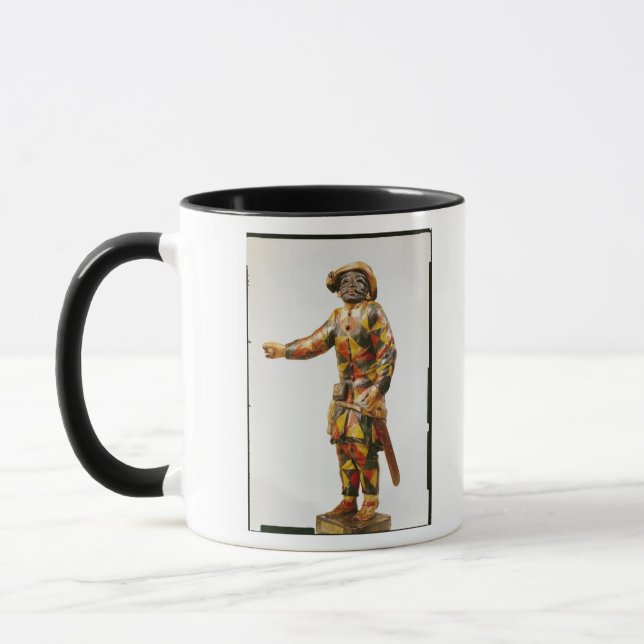 Figure of Harlequin from the Seraphin Theatre Mug (Left)