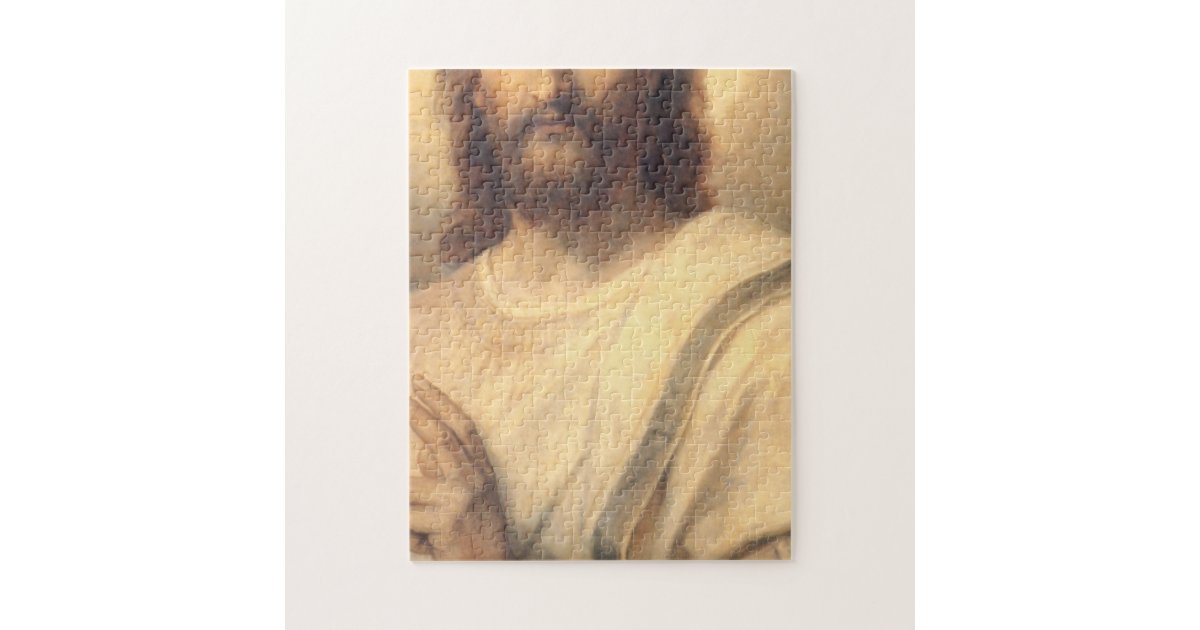 Figure Of Christ By Hofmann Jigsaw Puzzle | Zazzle