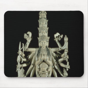Figure of the Hindu Goddess Kali Mouse Pad